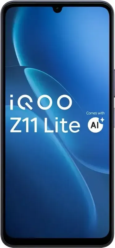 iQOO Z11 Lite – Midnight Blue · Front