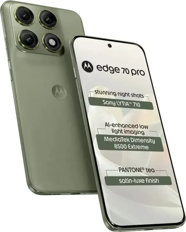 Motorola Edge 70 Pro – Pantone Tea
