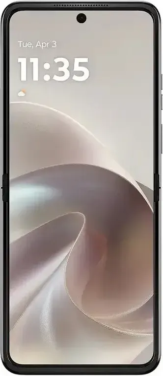 Motorola Razr 70 – Pantone Bright White · Front
