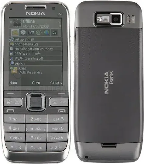 Nokia E52 photo