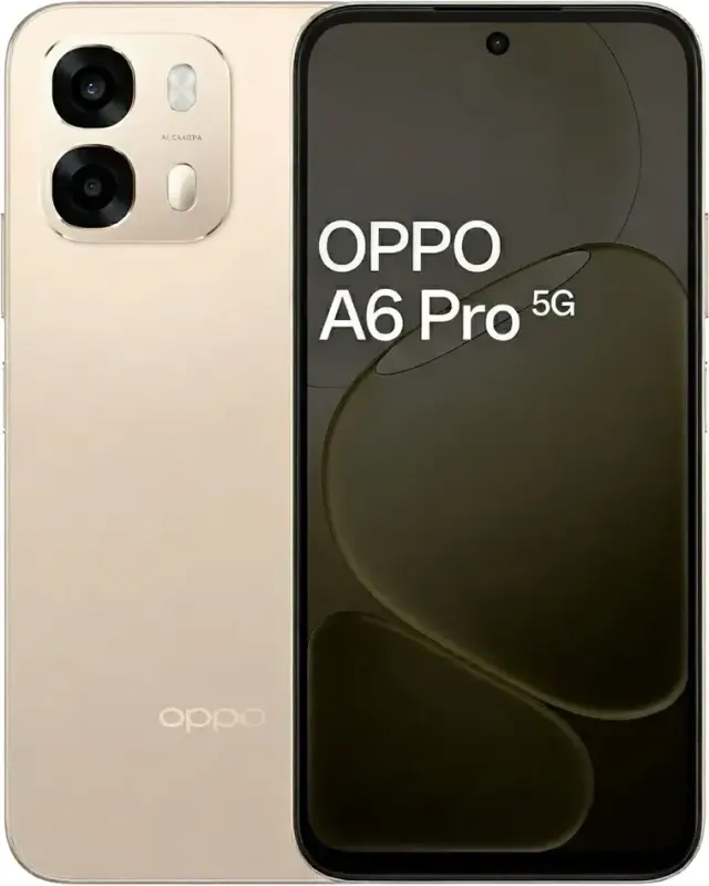 Oppo A6 Pro 5G (India) – Aurora Gold