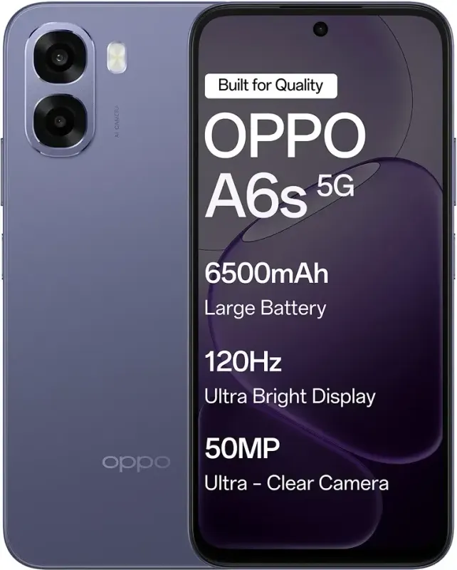 Oppo A6S 5G (India) – Plum Purple