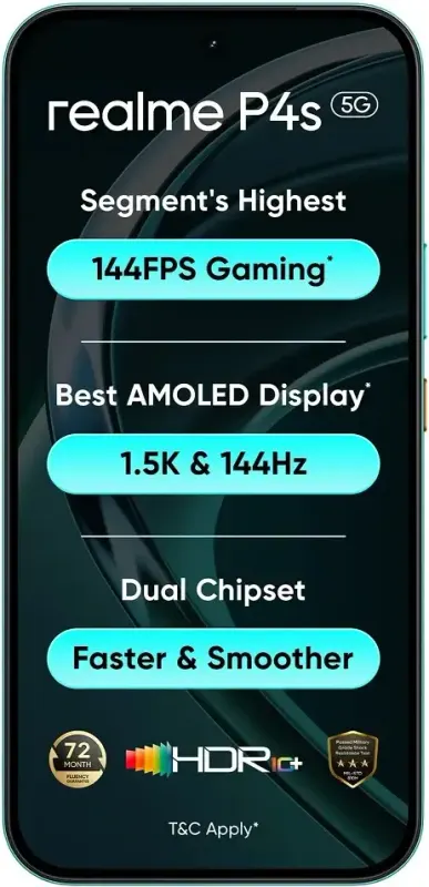 Realme P4s