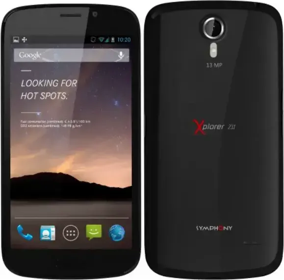 Symphony Xplorer ZII photo