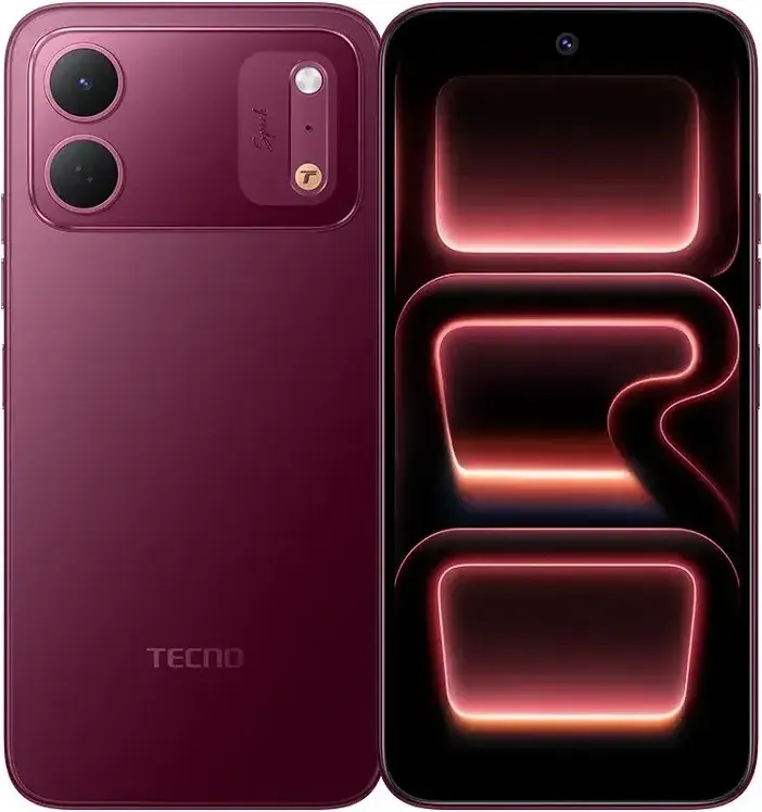 Tecno Spark 50C – Burgundy Red