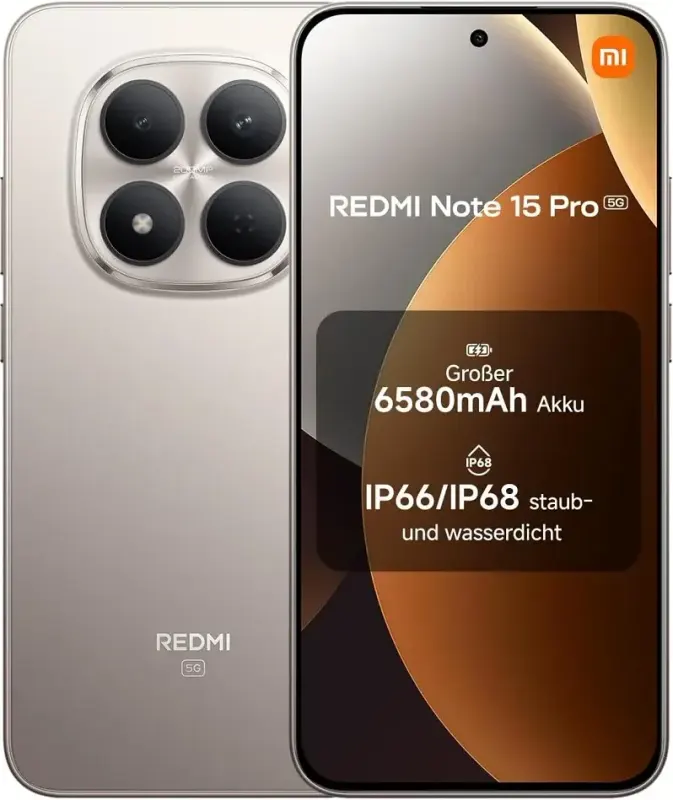 Xiaomi Redmi Note 15 Pro 5G – Titanium