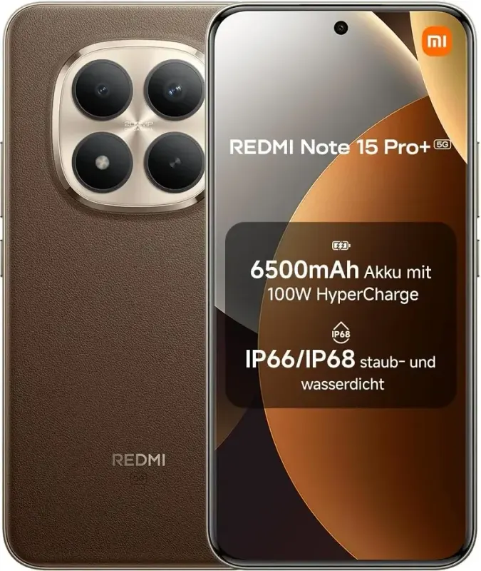 Xiaomi Redmi Note 15 Pro Plus – Mocha Brown