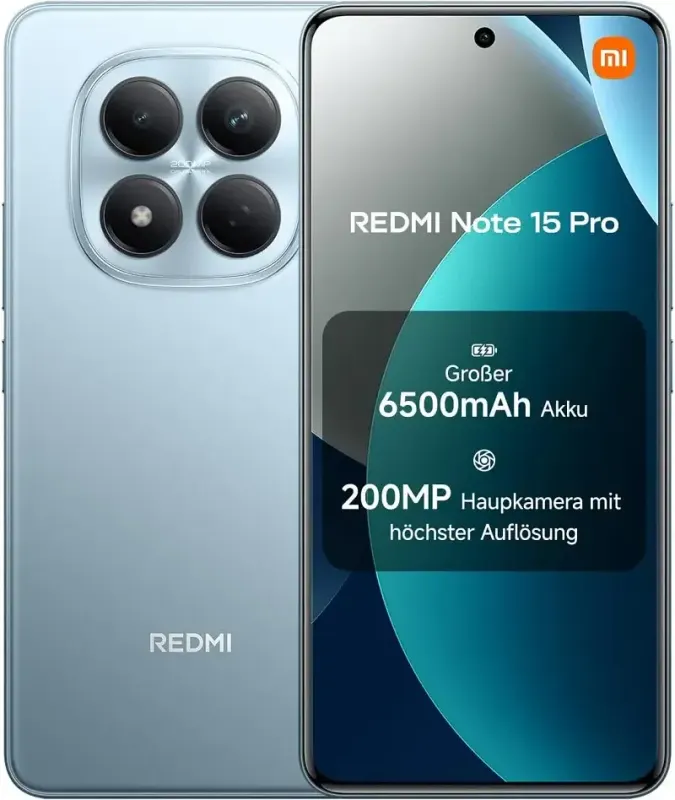 Xiaomi Redmi Note 15 Pro – Glacier Blue